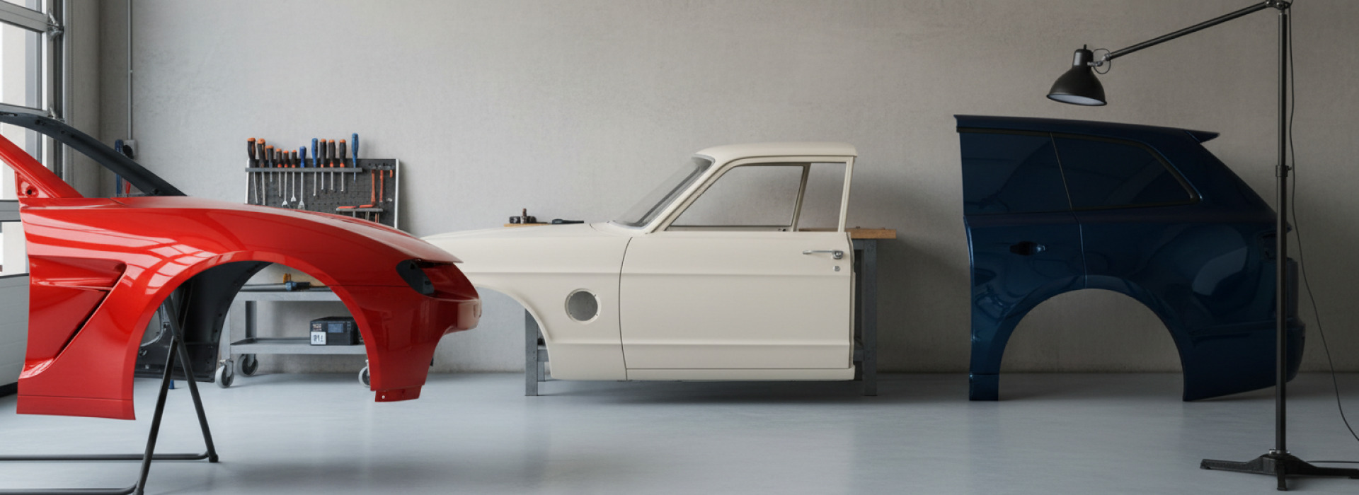Hoe beïnvloedt de vorm van je carrosserie het uitdeuken zonder spuiten? Verschillende types carrosserievormen en hun invloed op het herstel